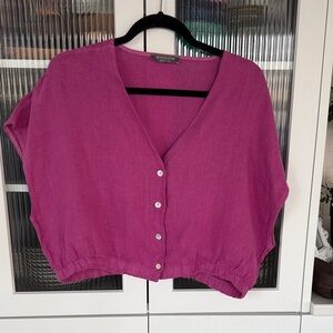 Pistache made in Italy 100% linen